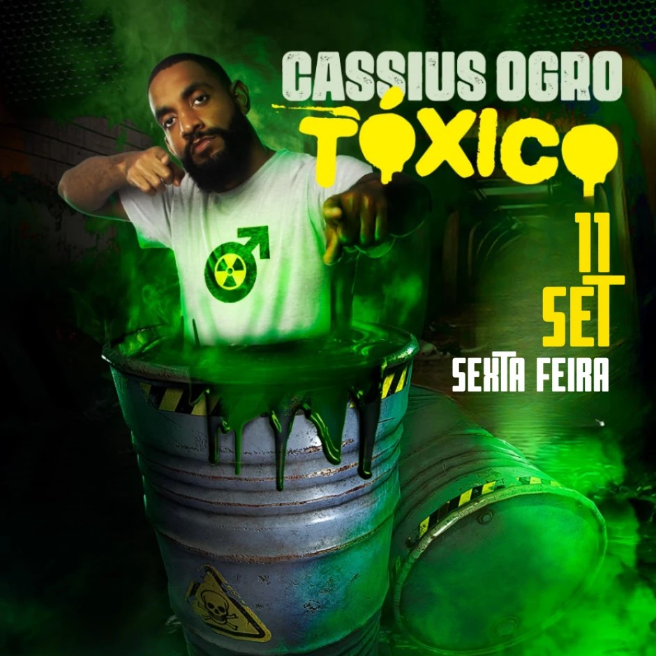 Flyer do show Cassius Ogro